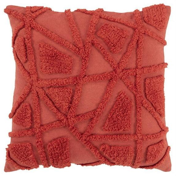 Rizzy Home No Decorative Addition Cotton Blend Throw Pillow