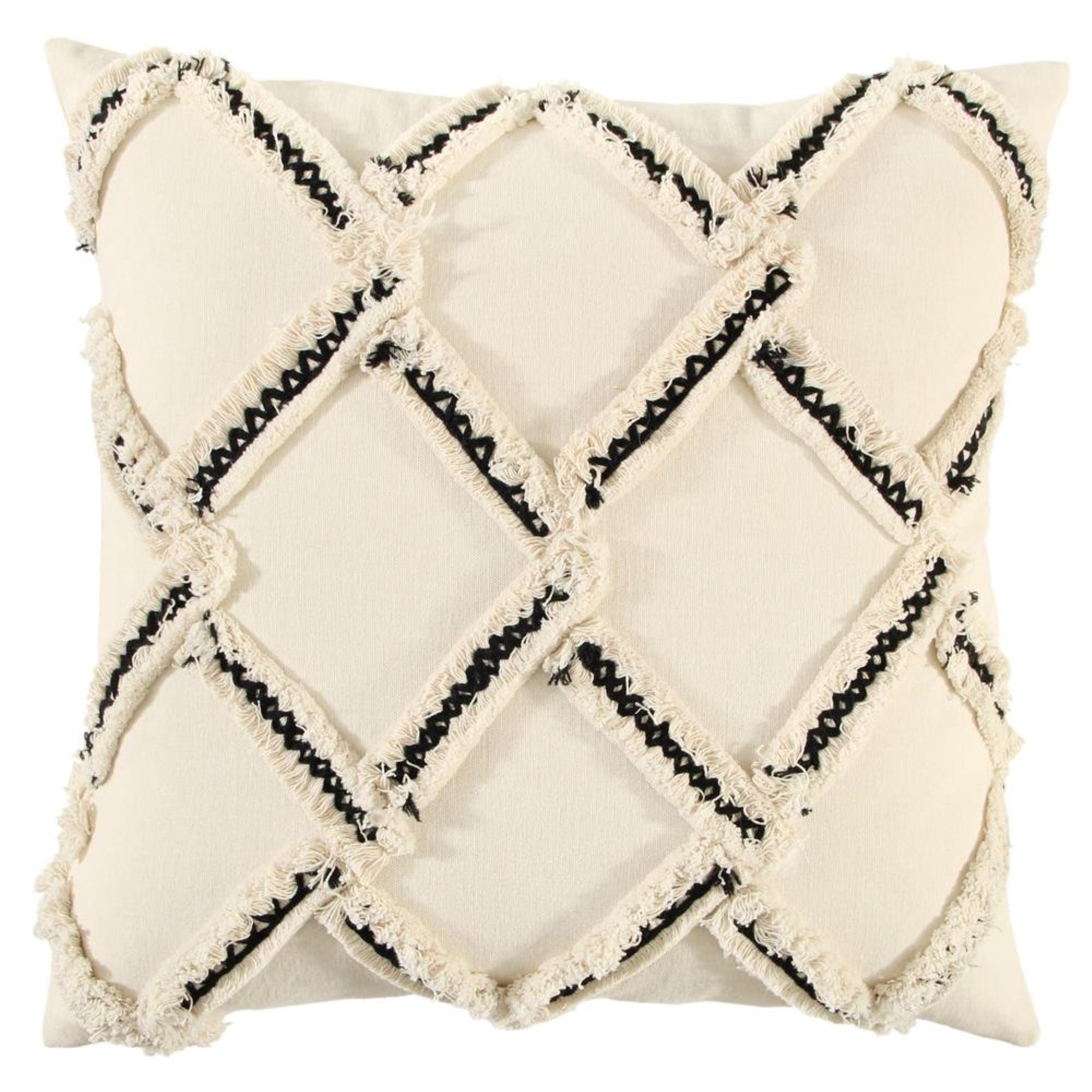 Diamond Throw Pillow Cover - Rizzy Home