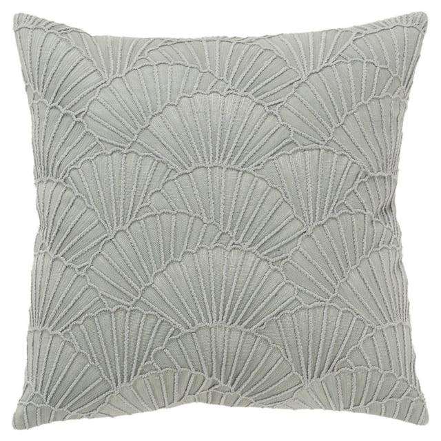 Rizzy Home Embroidered Cotton Reversible Throw Pillow