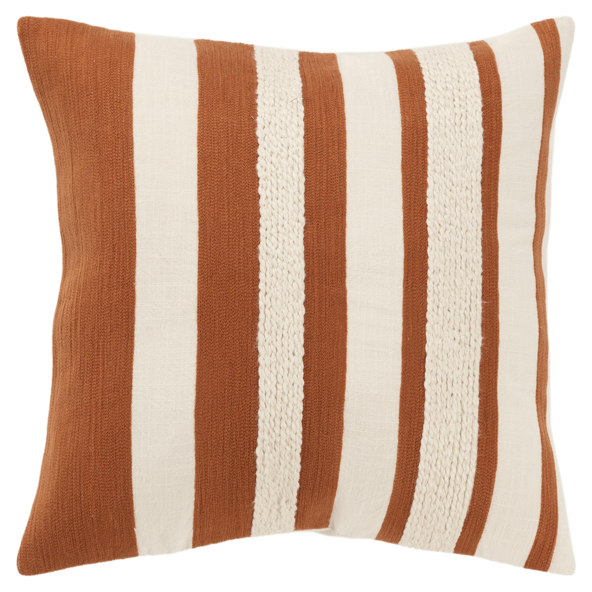 Striped Poly Filled Throw Pillow - Rizzy Home