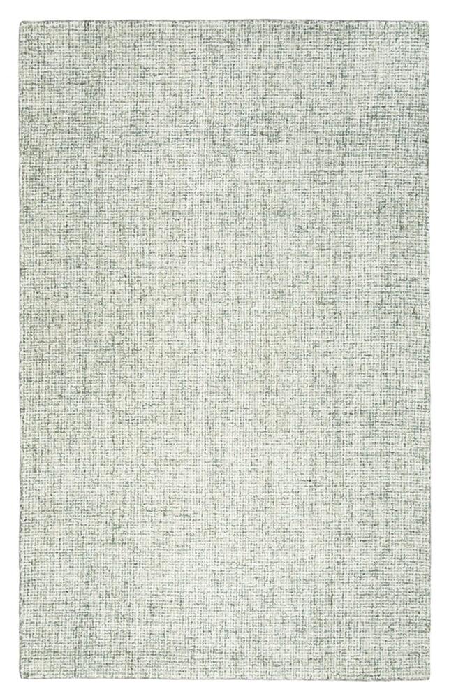 Ivory Rectangular Tufted Wool 8' x 10' Area Rug