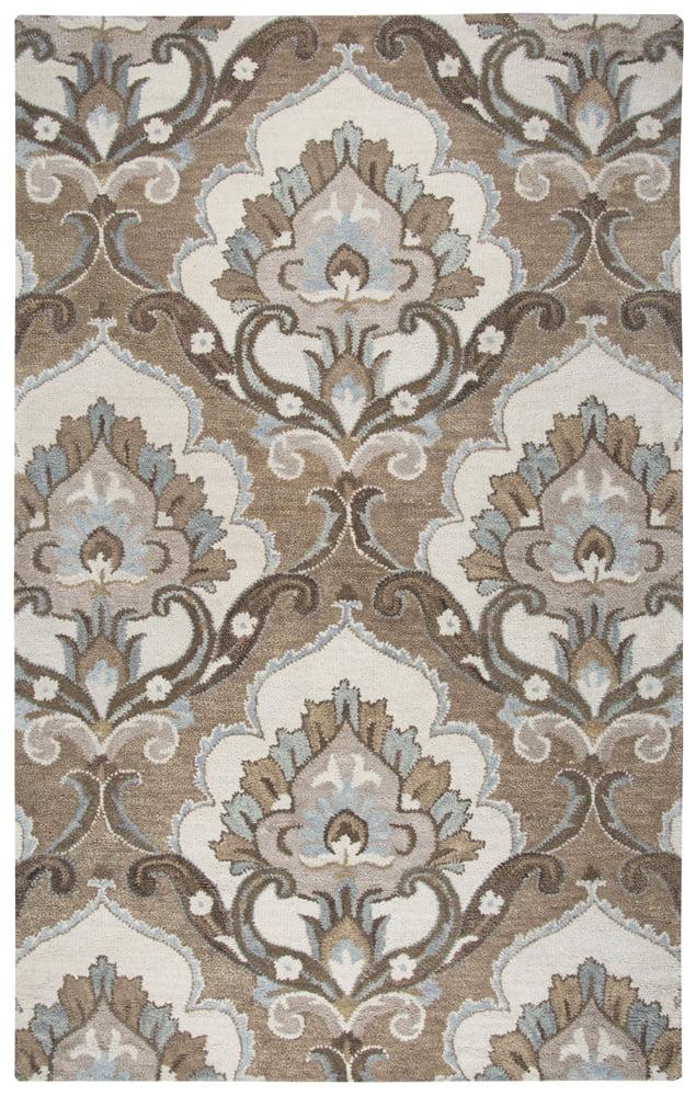 Rizzy Rugs Leone Area Rug LO9987 Mocha Petals Floral 9' x 12' Rectangle