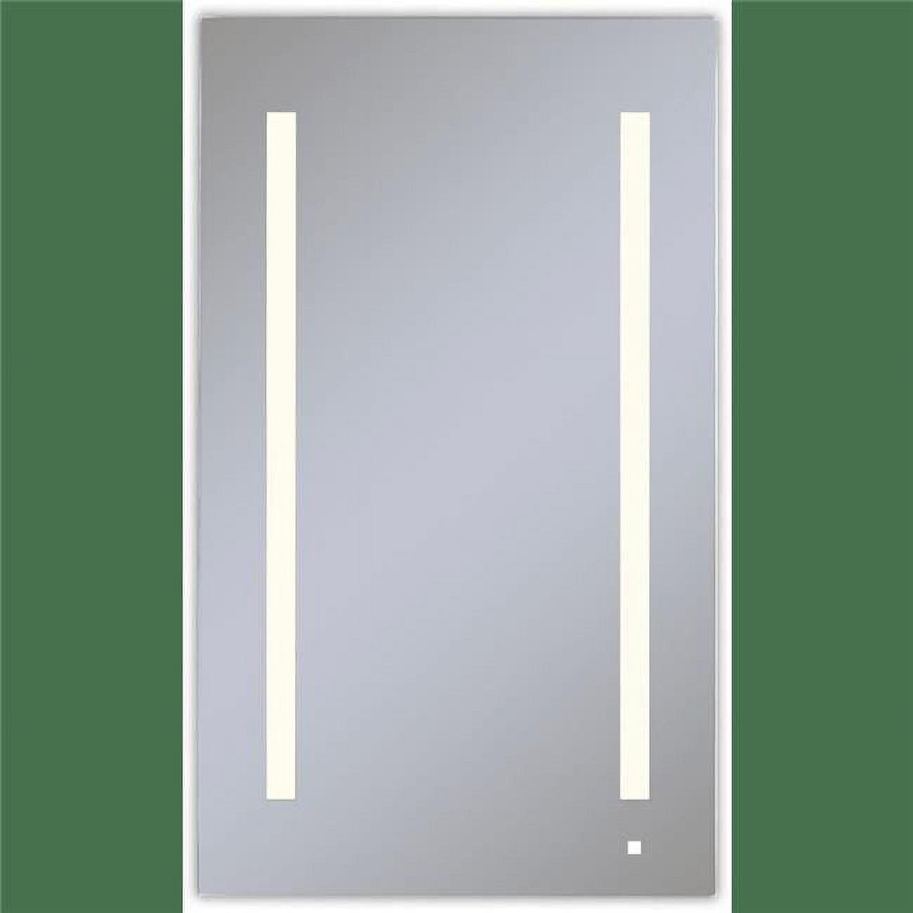 Modern 40'' Rectangular Frameless Medicine Cabinet with LED Lighting