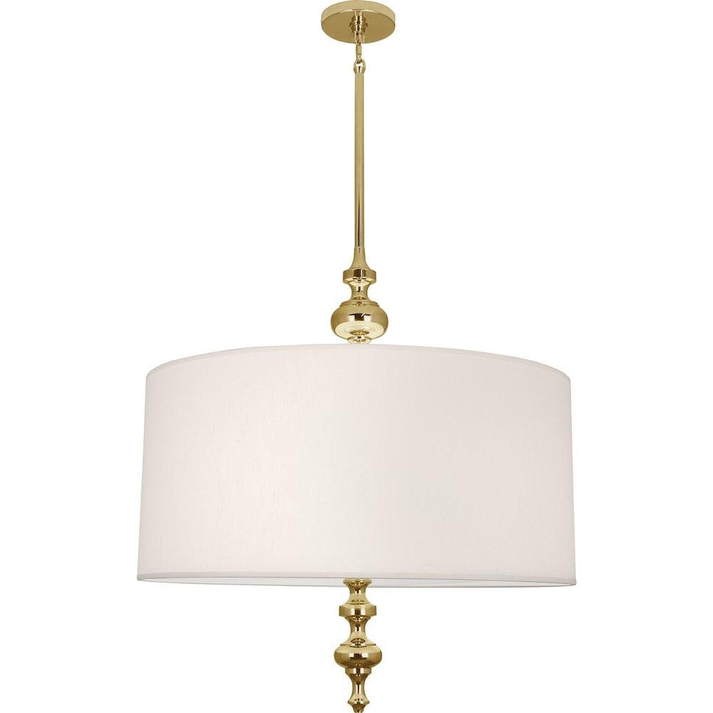 Robert Abbey Arthur Pendant in Modern Brass Color