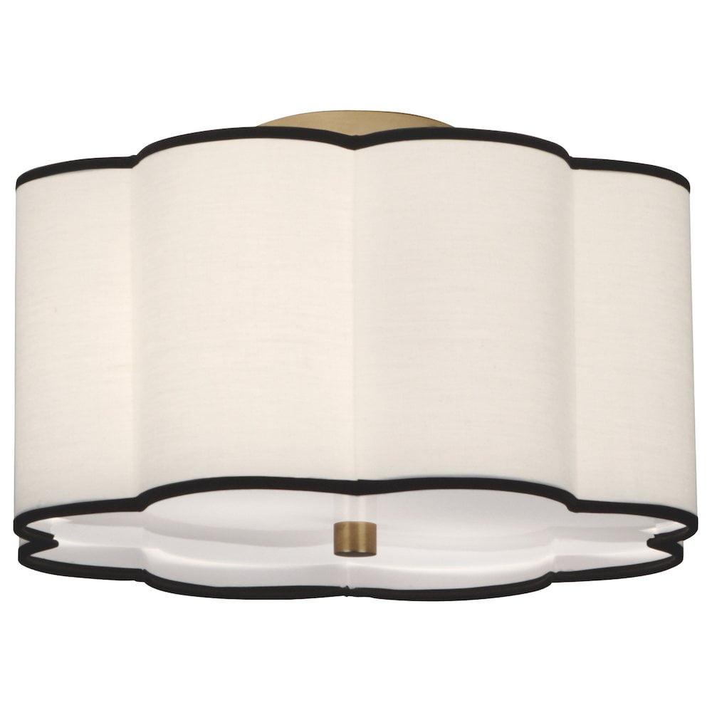 Tess Scalloped Flush Mount (16"-24")