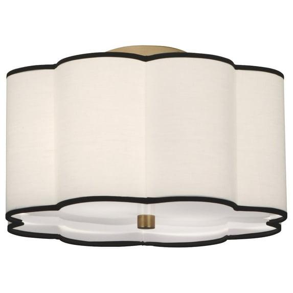 Tess Scalloped Flush Mount (16"-24")