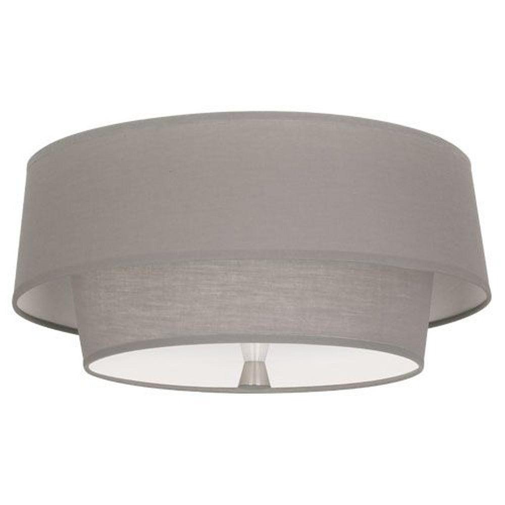 Robert Abbey Lighting - Decker-2 Light Flushmount-17 Inches Wide by 9.5 Inches