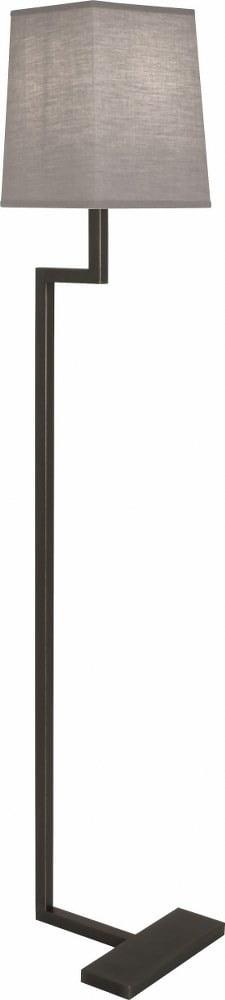 Doughnut 49" Deep Patina Bronze Novelty Floor Lamp with Neutral Shade