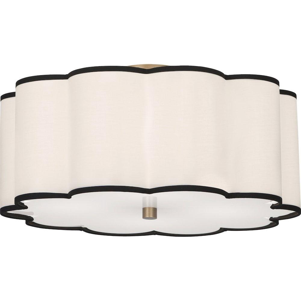 Tess Scalloped Flush Mount (16"-24")