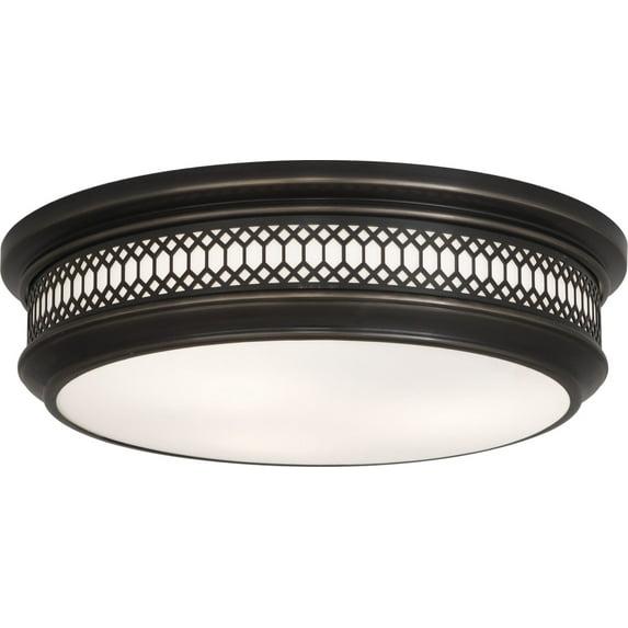 Robert Abbey Tucker Glass Flush Mount