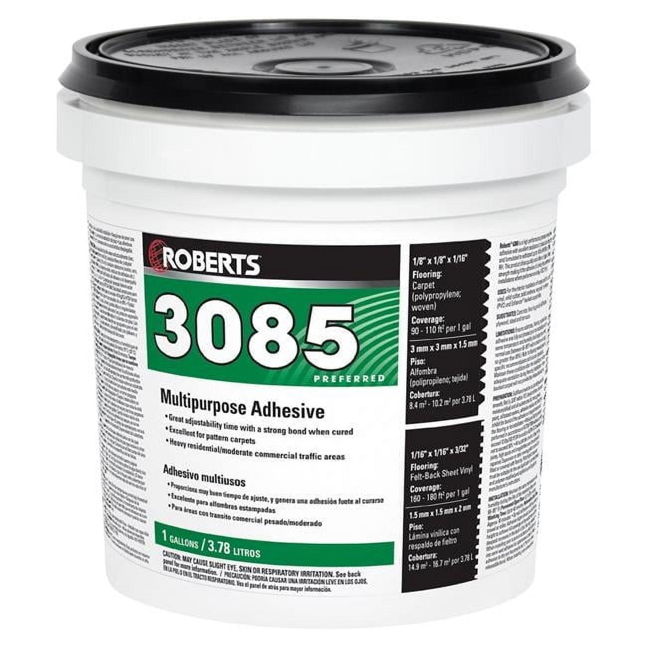 Roberts 1 Gal Beige Latex Multipurpose Adhesive Pail