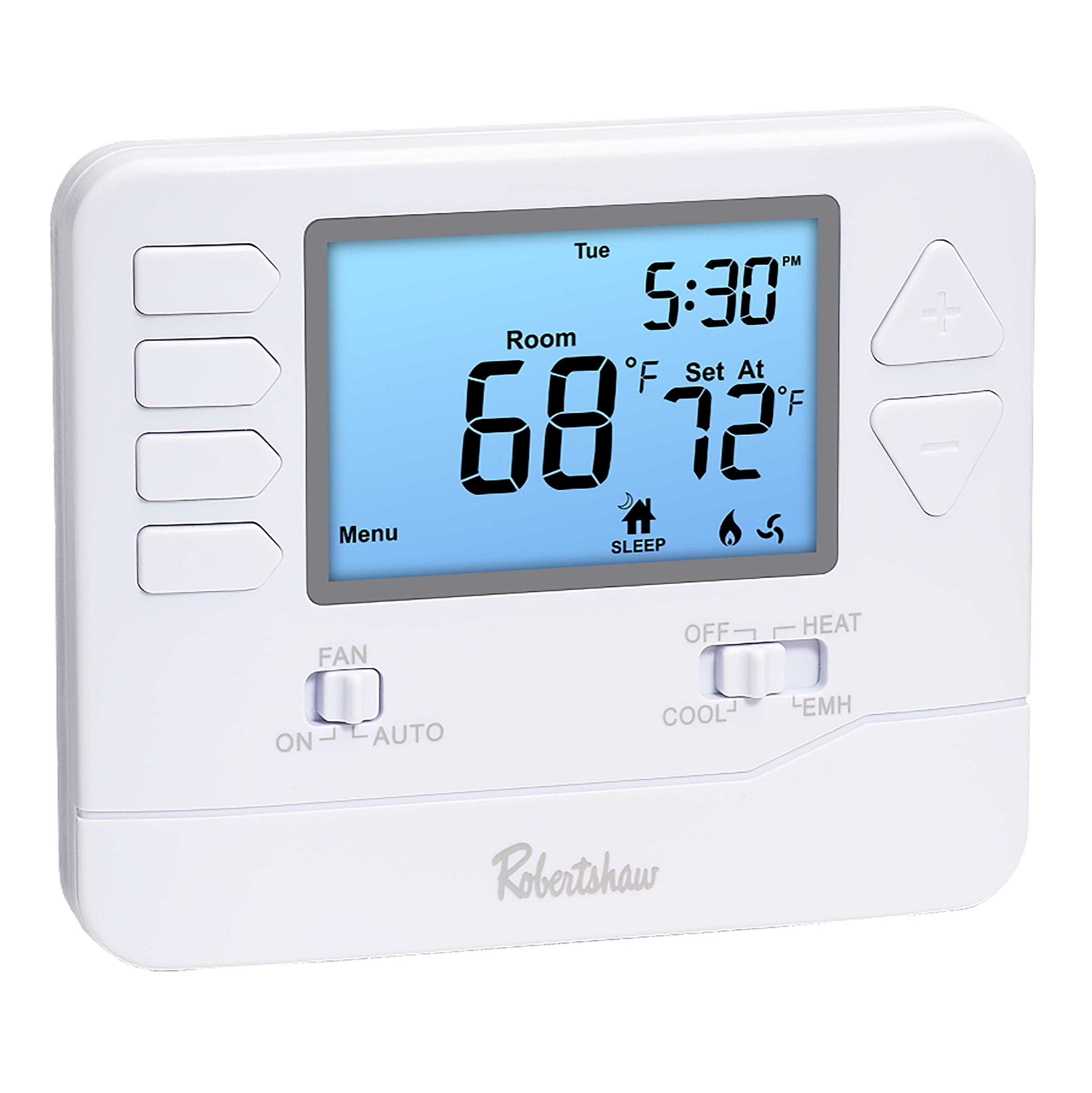 RS8210 Pro Series Non-Programmable Thermostat, Multi-Stage, 2 Heat / 1 Cool