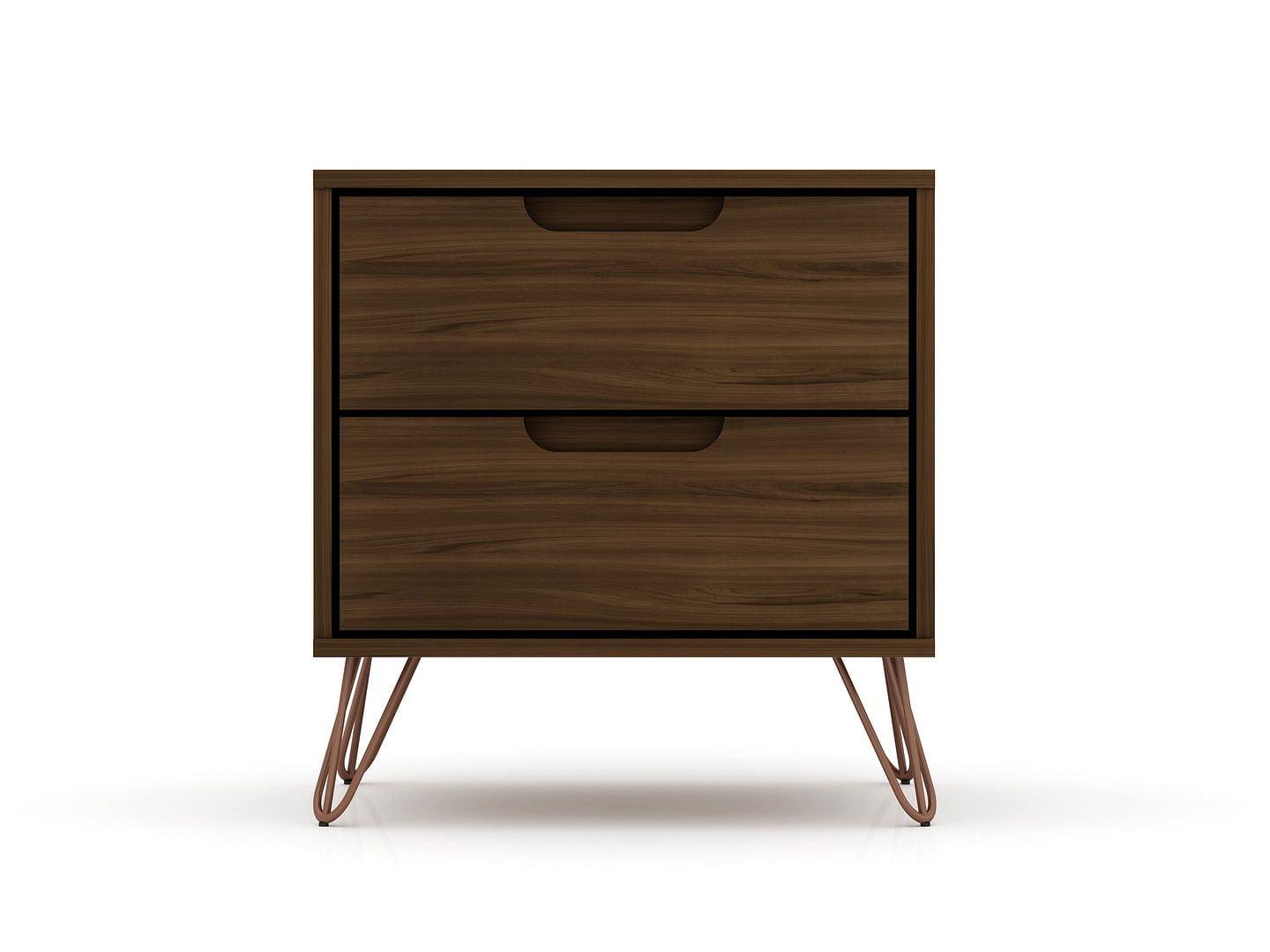 2.0 Rockefeller Nightstand - Manhattan Comfort