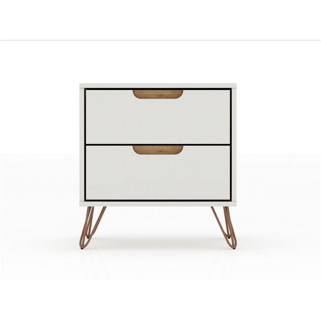 2.0 Rockefeller Nightstand - Manhattan Comfort