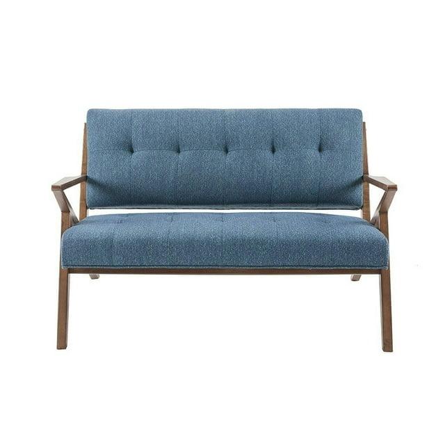 George Oliver Rocket Loveseat, Loveseat Sofa, Modern & Vintage Flair, Upholstered 2 Seater Couch, Chic Living Room Furniture Seating For Home, Apartment Or Office