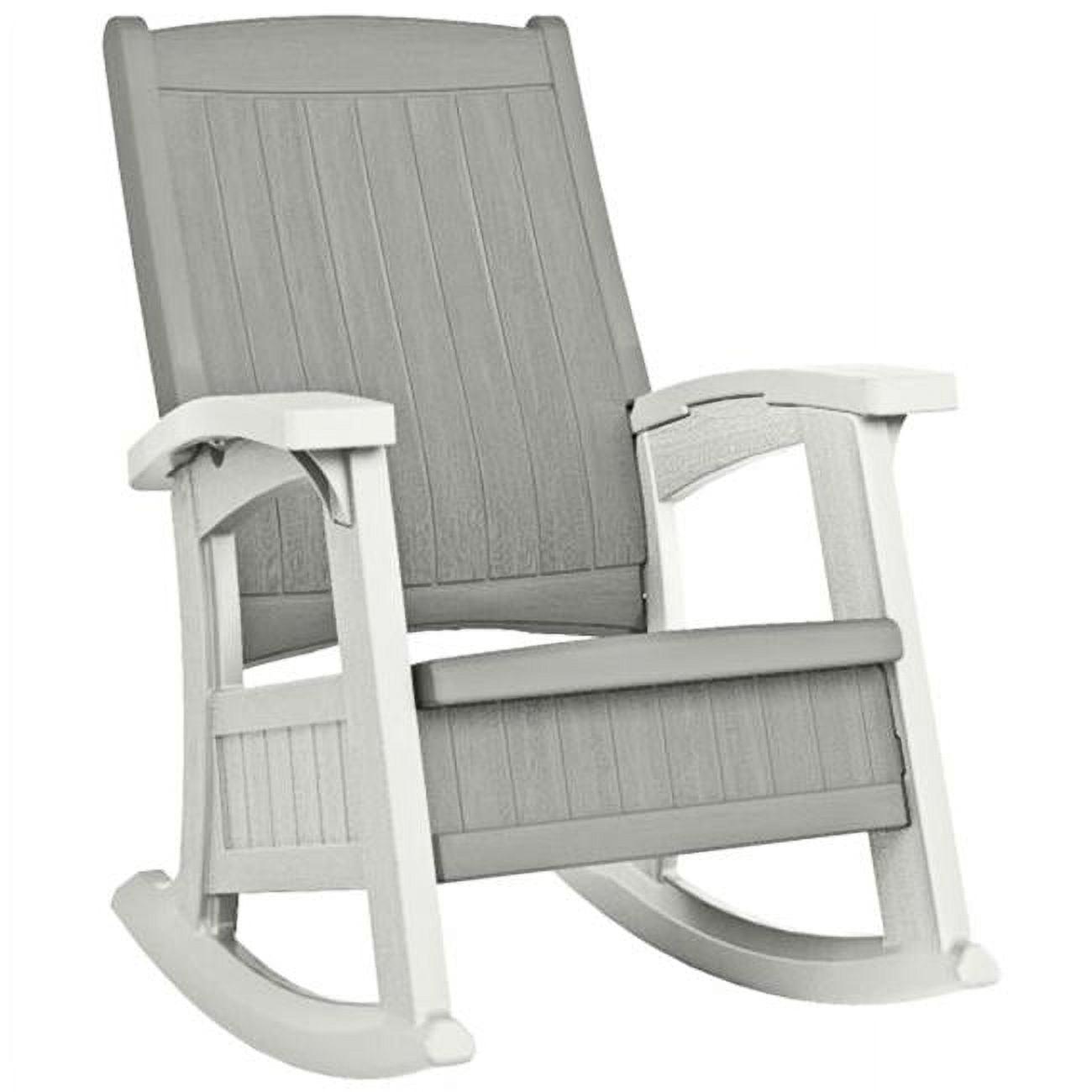 Suncast Suncast Outdoor Rocking Chair with Storage
