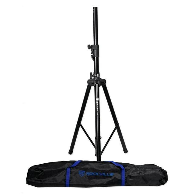 Rockville DJ PA Tripod Speaker Stand+Bag Hydraulic Auto Lift & Lowering RVSS4AB
