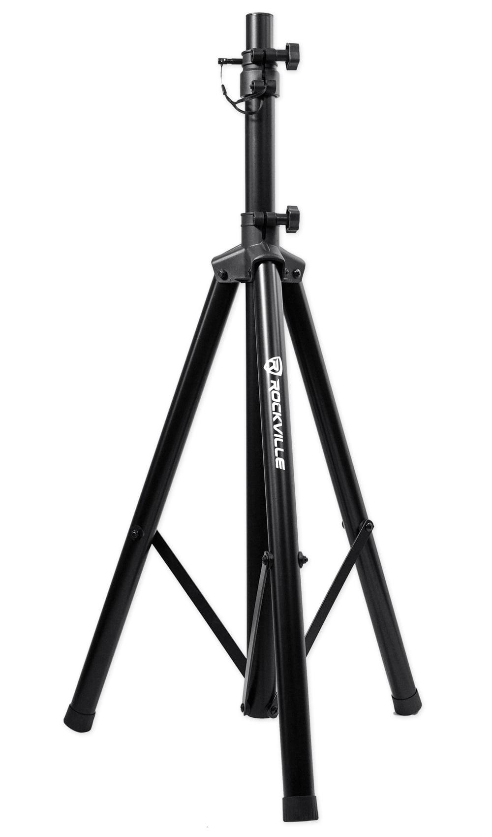 Rockville RVES05 Black Heavy Duty Tripod Pole-Mount DJ PA Speaker Stand