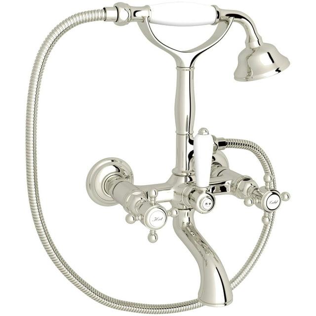 Country Exposed Wall Mount Tub Filler