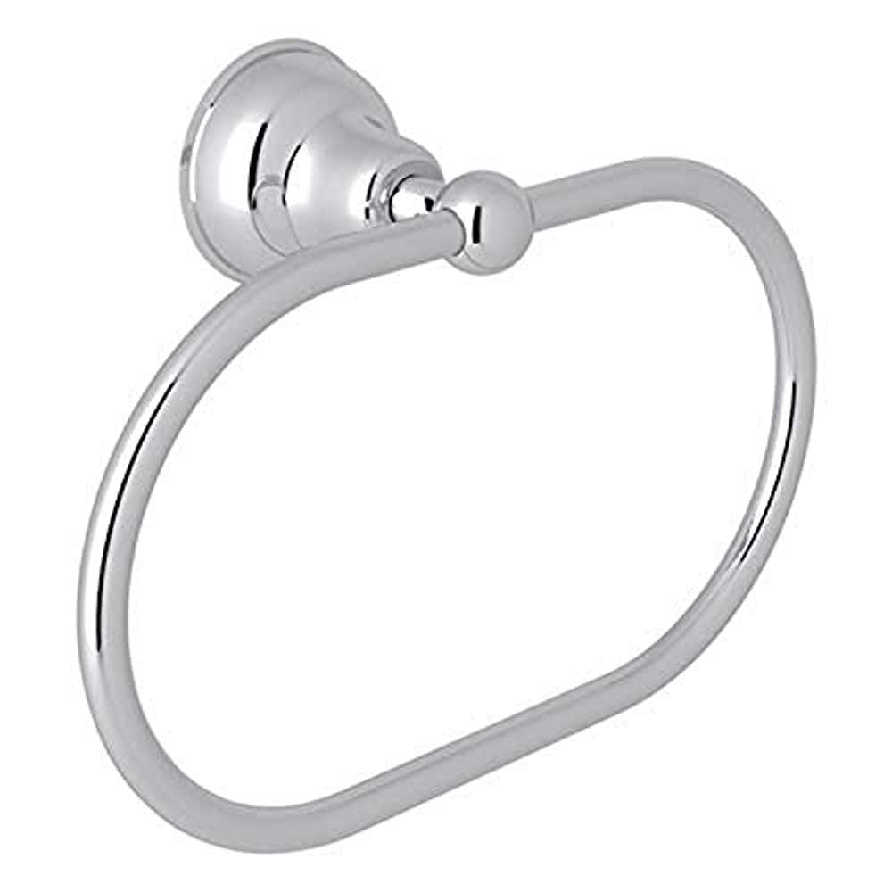 Polished Nickel Traditional Wall Mounted Towel Ring