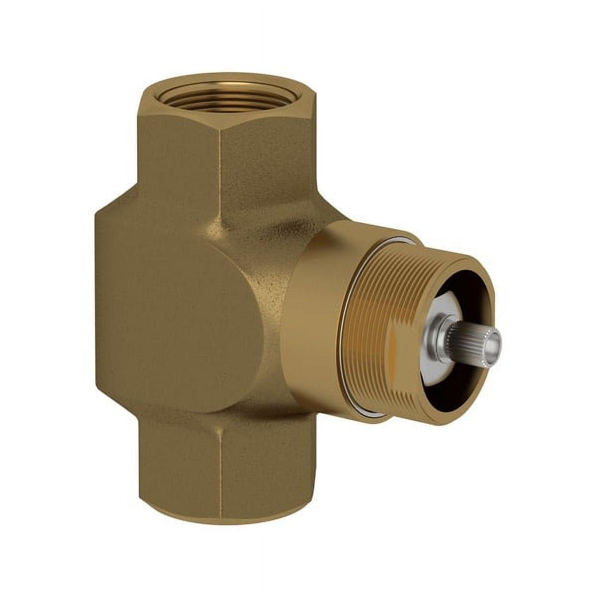 Rough Brass Single Handle Wall Mount Tub & Shower Control Valve