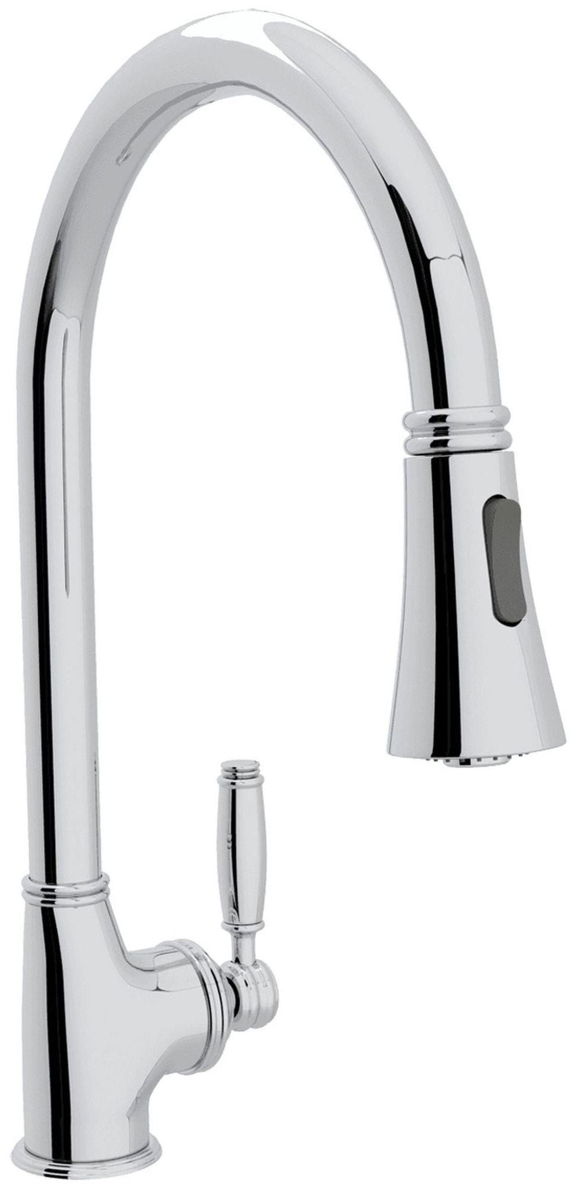 Rohl MB7928LMAPC-2 Gotham Pull Down Single Handle Kitchen Faucet With Accessories