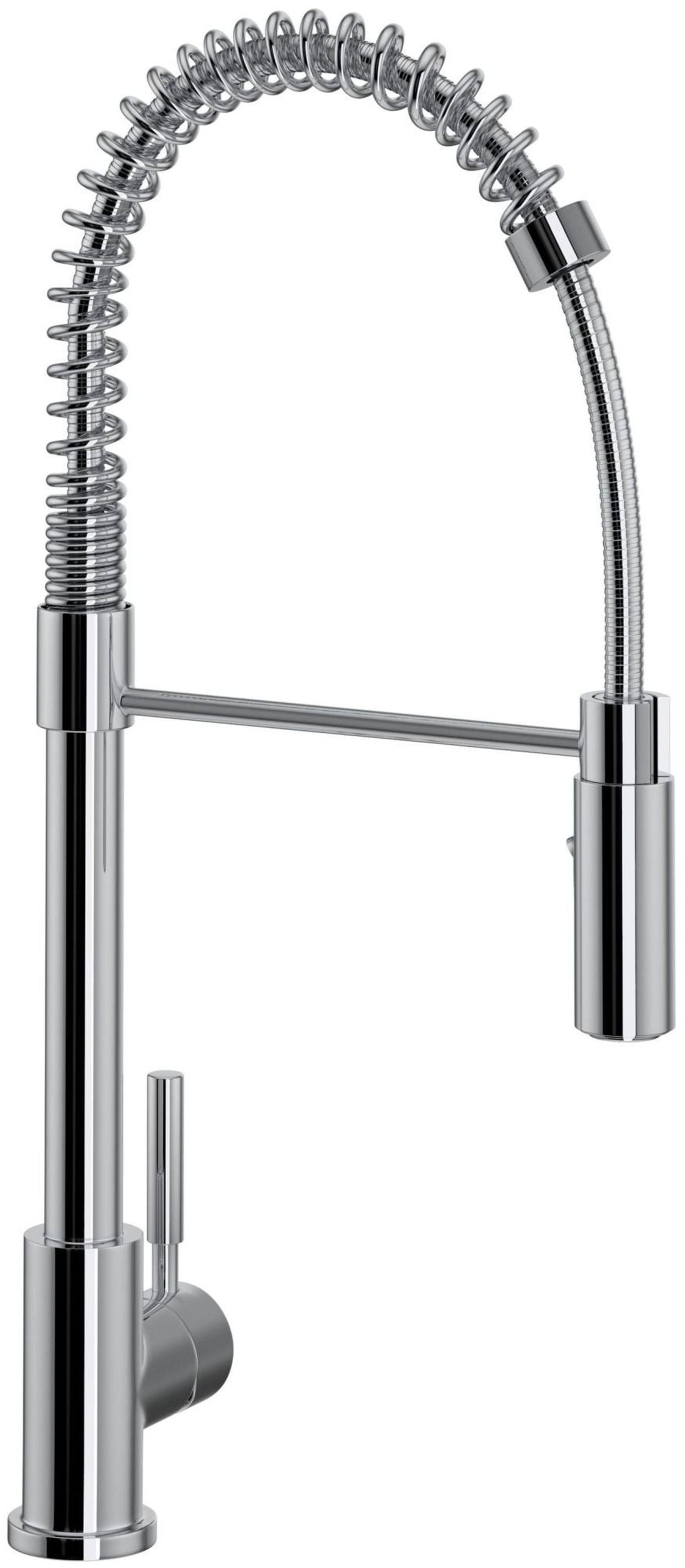 Lux Pull-Down Single Handle Kitchen Faucet with Accessories