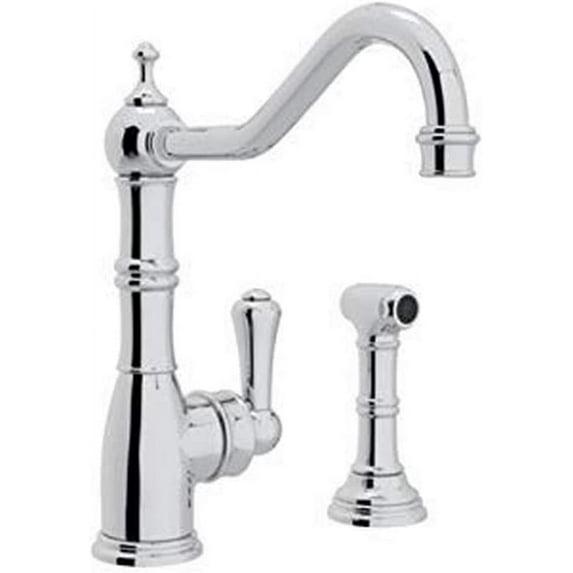 Edwardian Kitchen Faucet With Side Spray