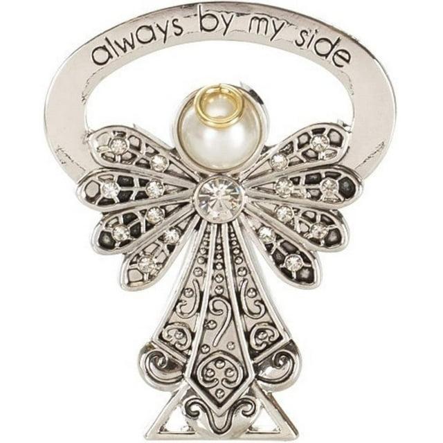 Roman, 2.5" RHD BEDSIDE ANGEL-CRYSTAL CRYSTAL WINGS BEDSIDE CARDING