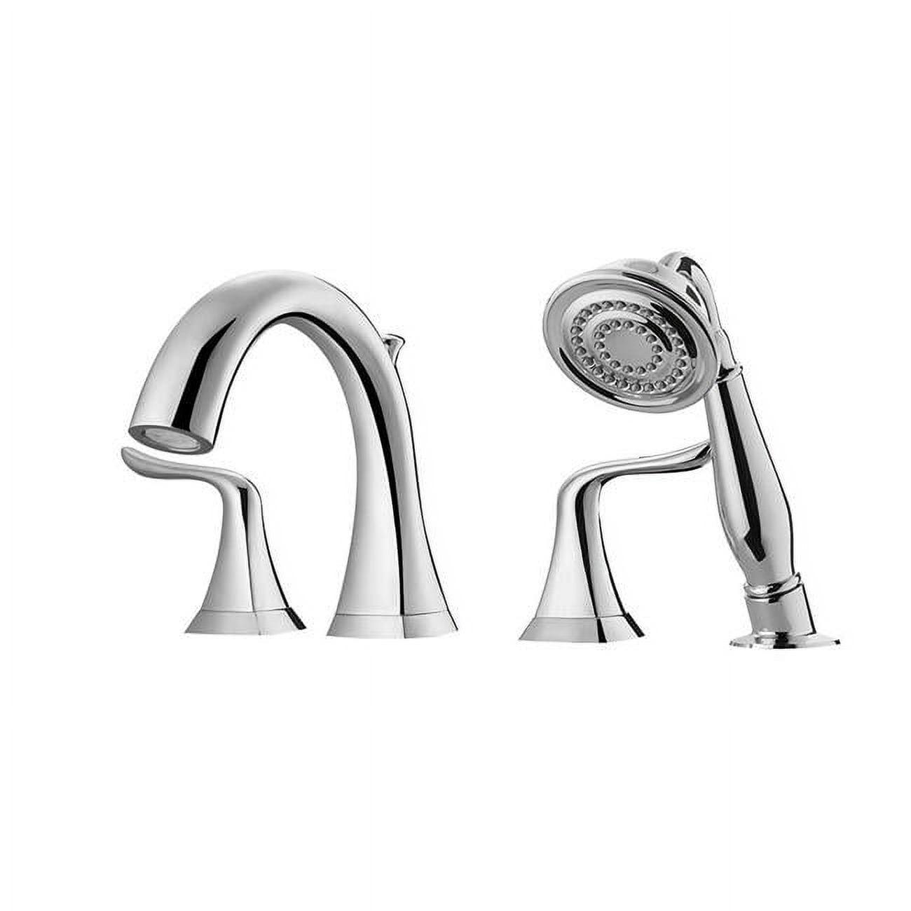 Claudius 2 Handle Deck Roman Tub Faucet with Diverter