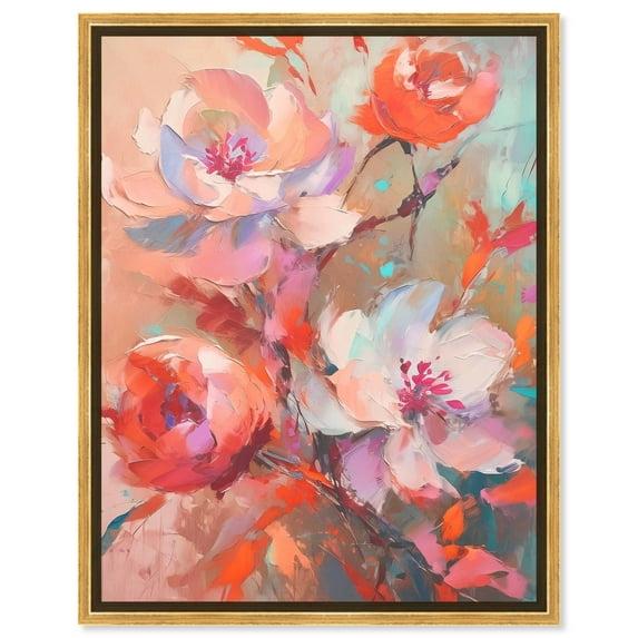Art Remedy Romance Canvas Peach Boho Wall Art by Art Remedy