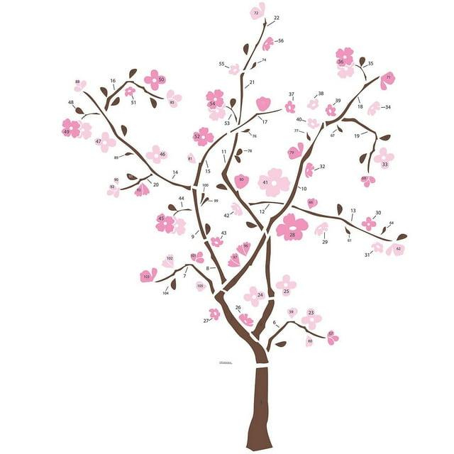 Plants & Flowers Non-Wall Damaging Wall Decal