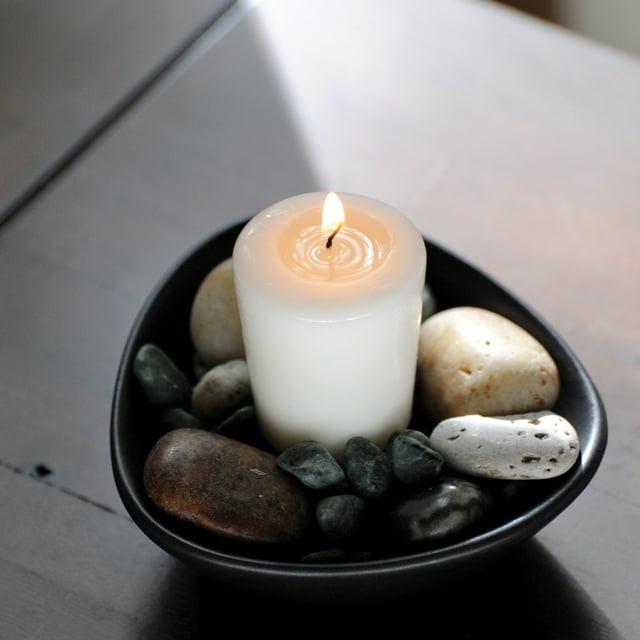 Root Candles Seeking Balance Aromatherapy Illuminate Votive Candle (Set of 3)