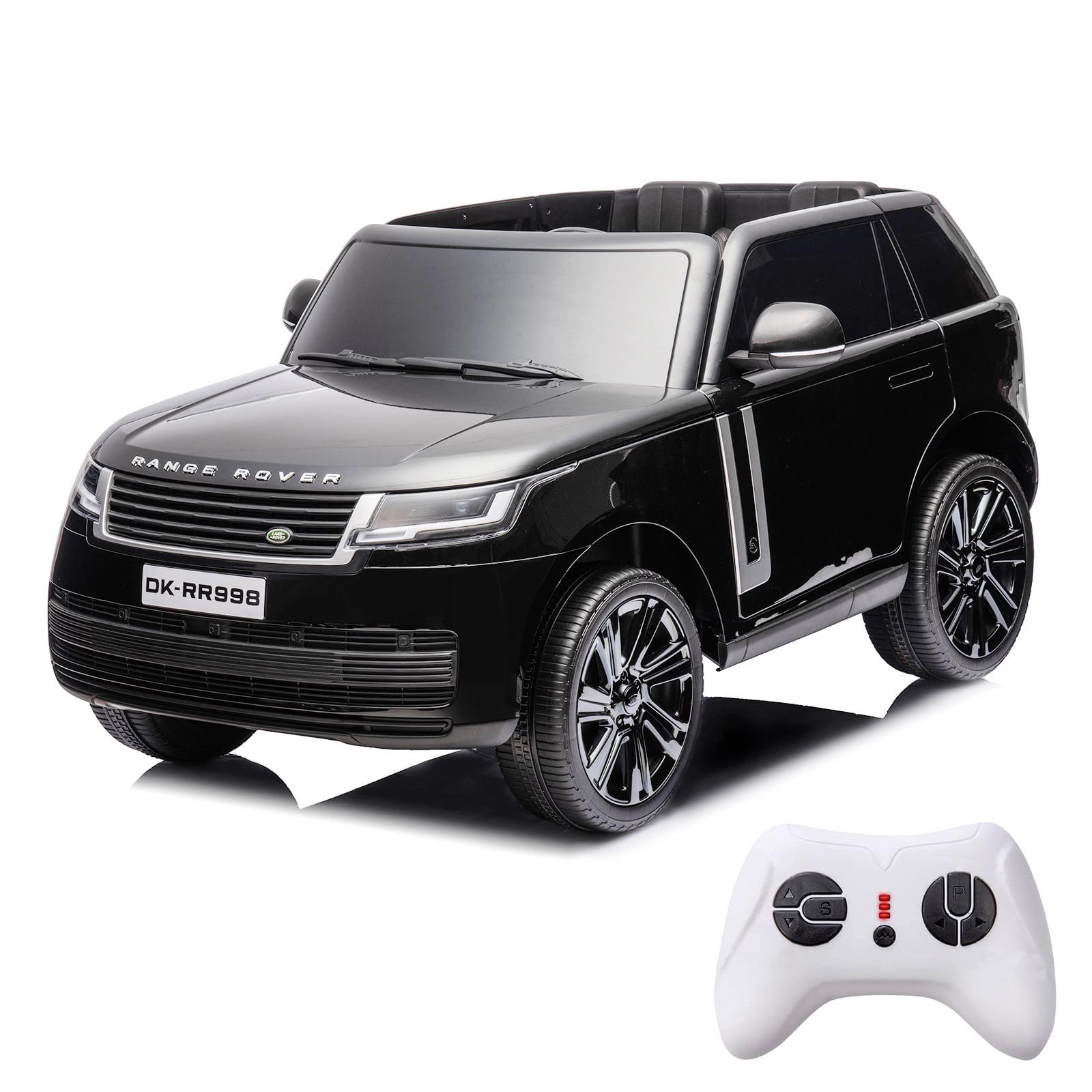 Yesfashion Kids 24V Ride on Car 2 Seater SUV, Battery Powered Electric Car for Kids 3 Age+, Dual Drive,  2.4G Remote Control, Music, USB, LED Lights