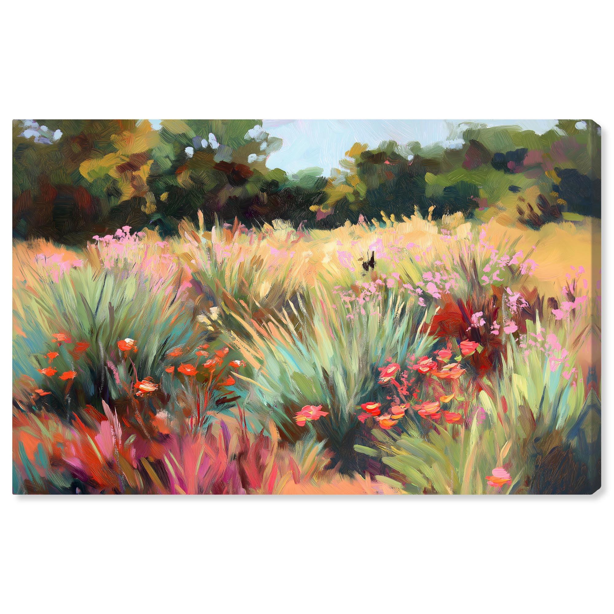 Art Remedy Rose Garden Harmony Canvas Classic Floral Art by Art Remedy