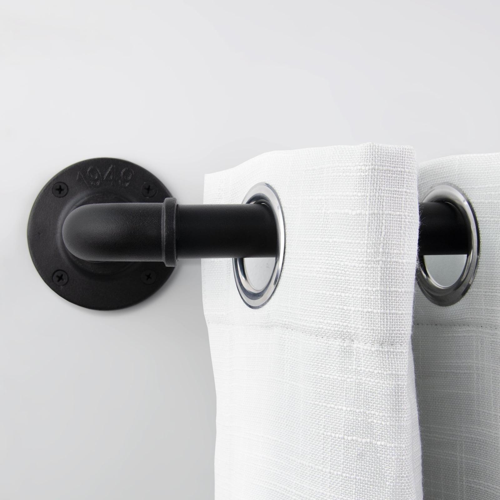 Amalgamated Textiles Exclusive Home Hyde Wrap Around Curtain Rod, Adjustable