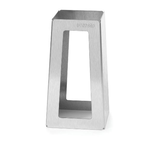 10" Stainless Steel Brushed Finish Pyramid Buffet Riser