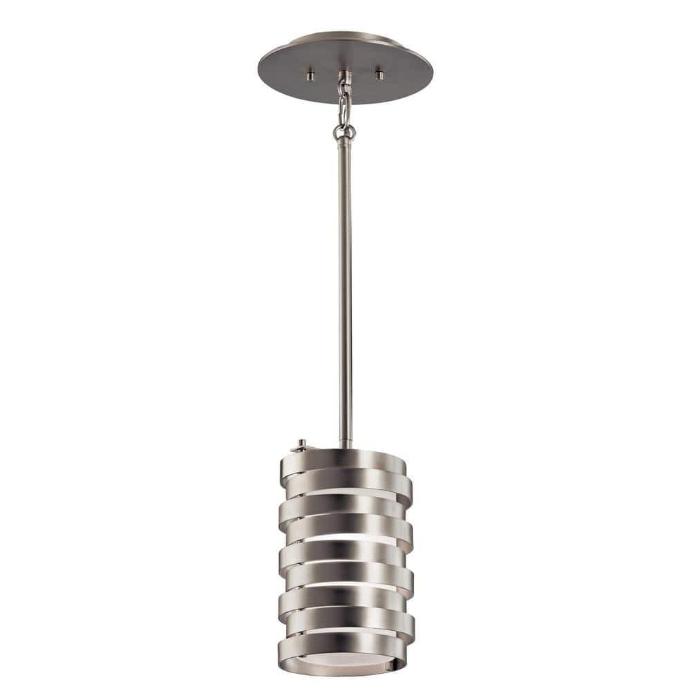 Kichler Lighting Roswell 1 - Light Pendant in  Brushed Nickel