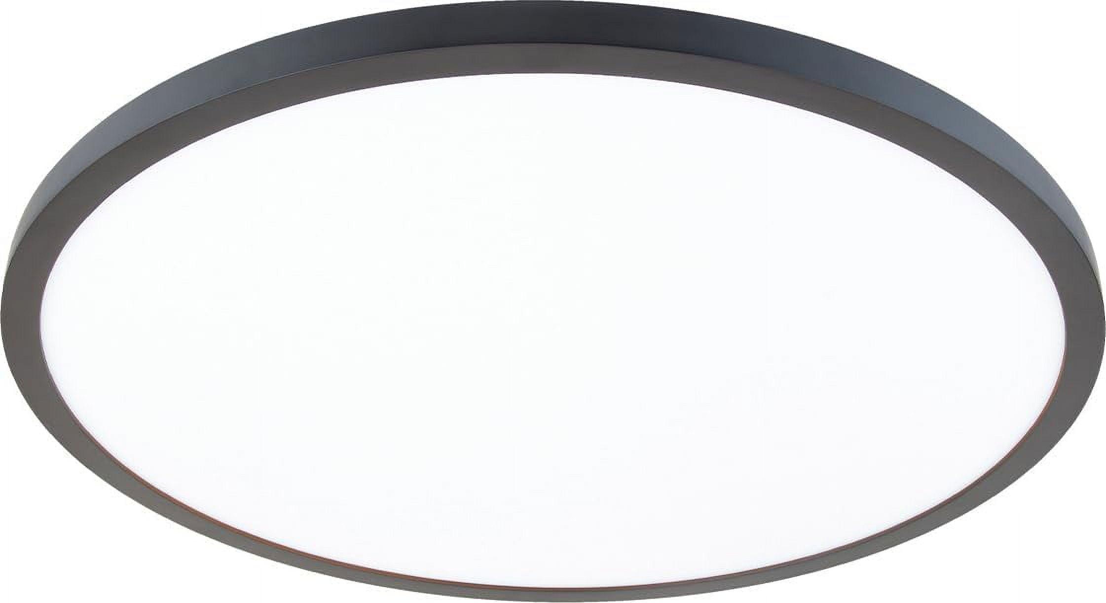 Simple Circle Dimmable LED Flush Mount Light