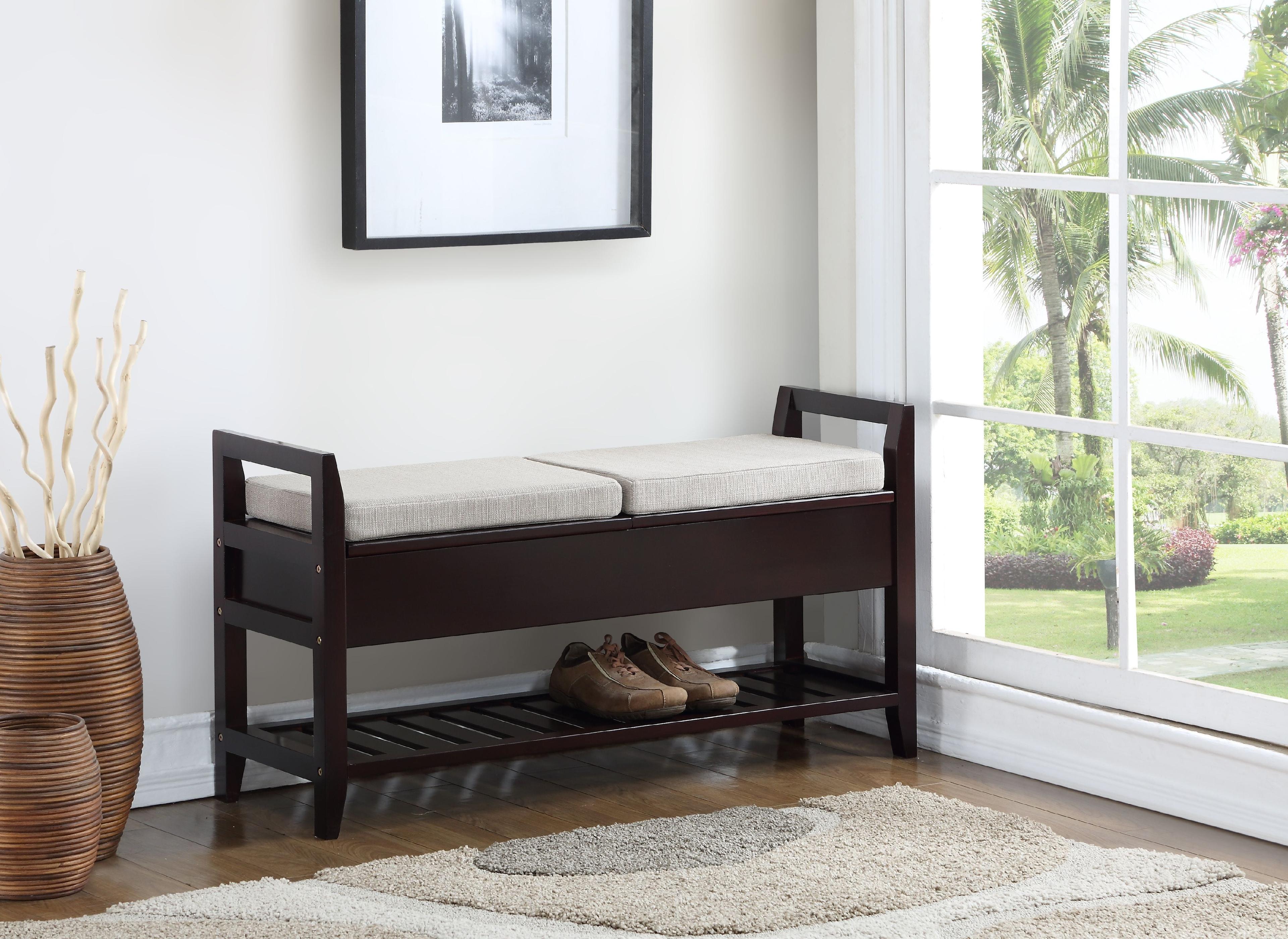 DremFaryoyo Vannes Espresso  Shoe Bench