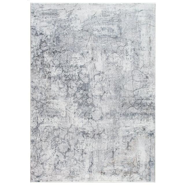 Roxy 2807 Grey Tranquility Area Rug, Size - 2' x 7' Runner