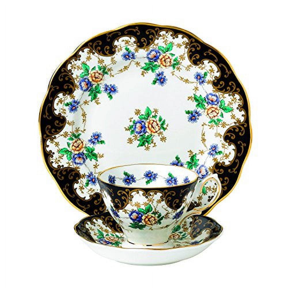 Royal Albert 100 Years Floral Porcelain 3-Piece Tea Set