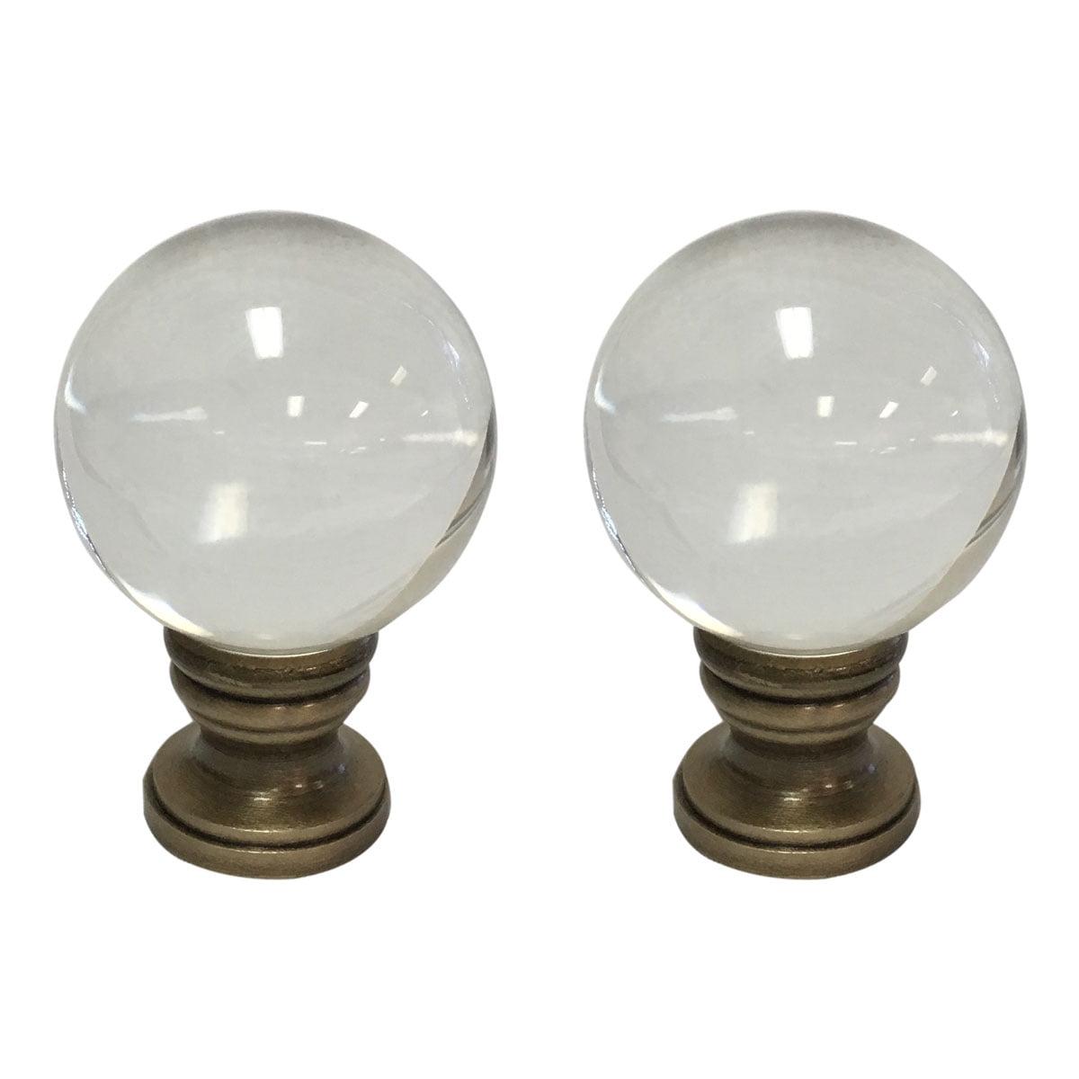 Crystal Ball Lamp Finial