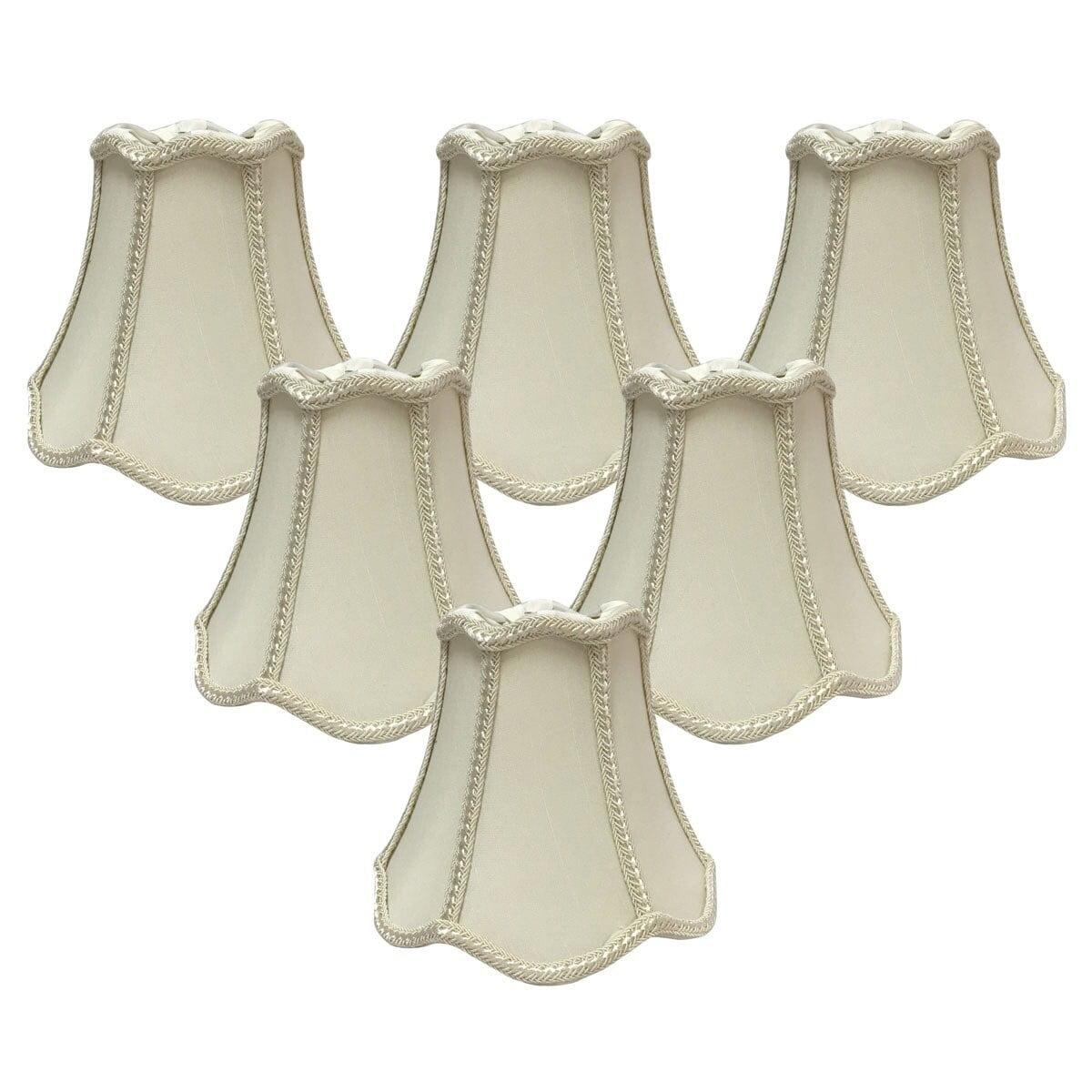 Astoria Grand 4.5'' H Silk Bell Candelabra Shade (Set of 6)