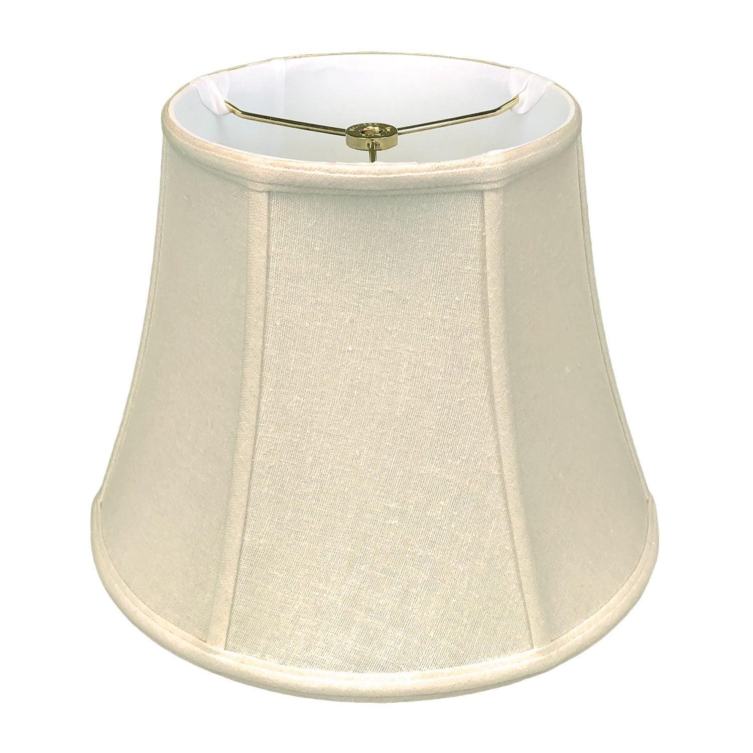 Linen Beige Bell Lamp Shade 10.5" H x 14" W