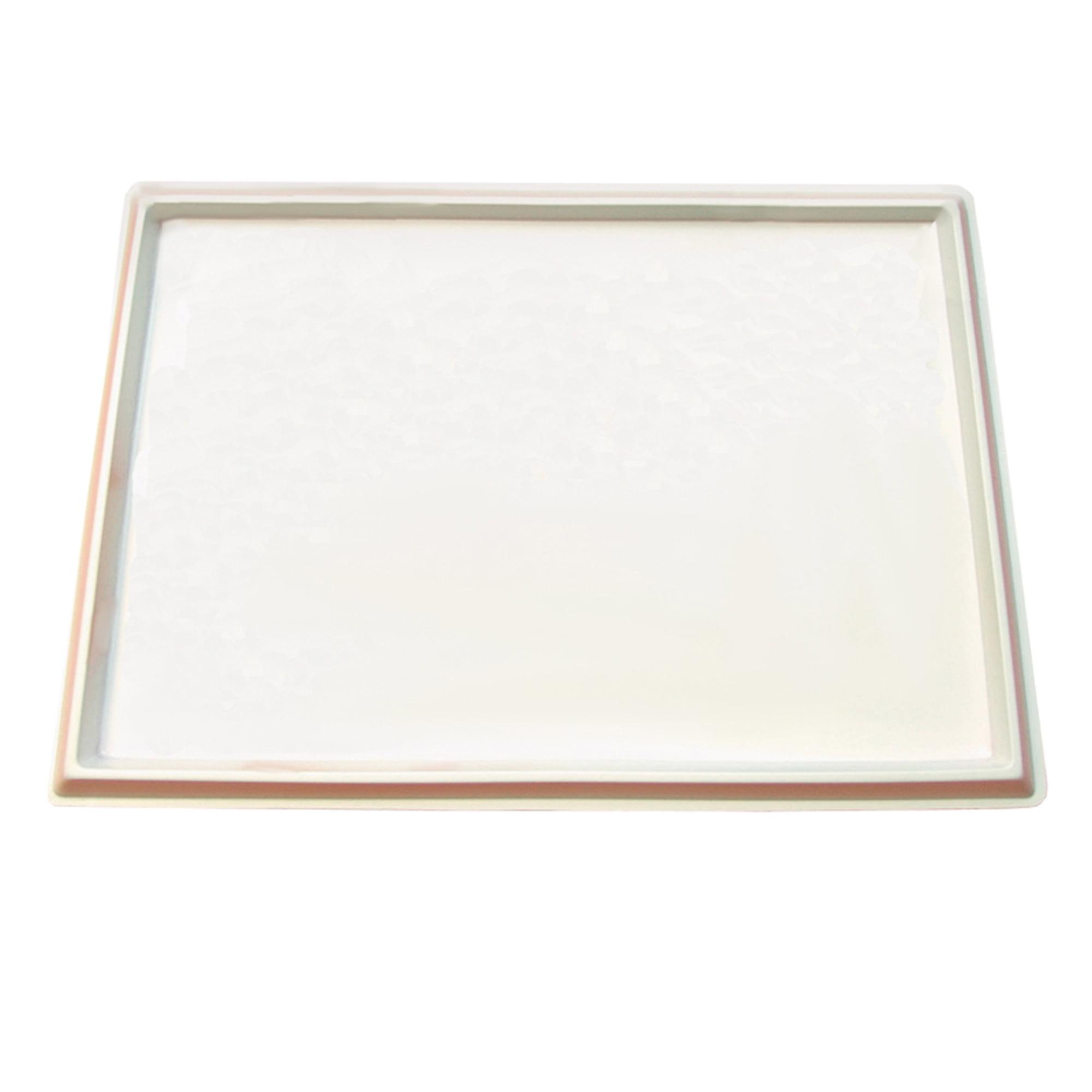 Roylco Fingerpaint No-Mess Paint and Play Tray, 12 x 18 Inches, White