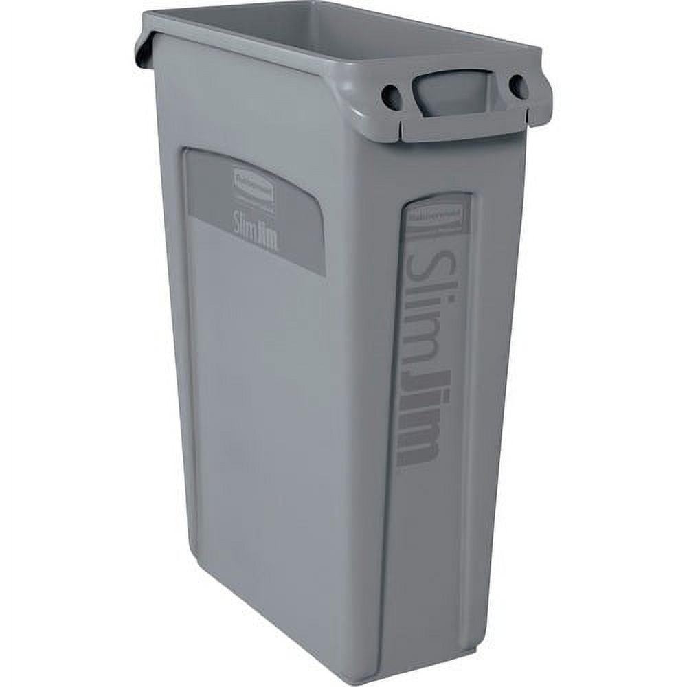 Rubbermaid Commercial Slim Jim 23-Gallon Vented Waste Container