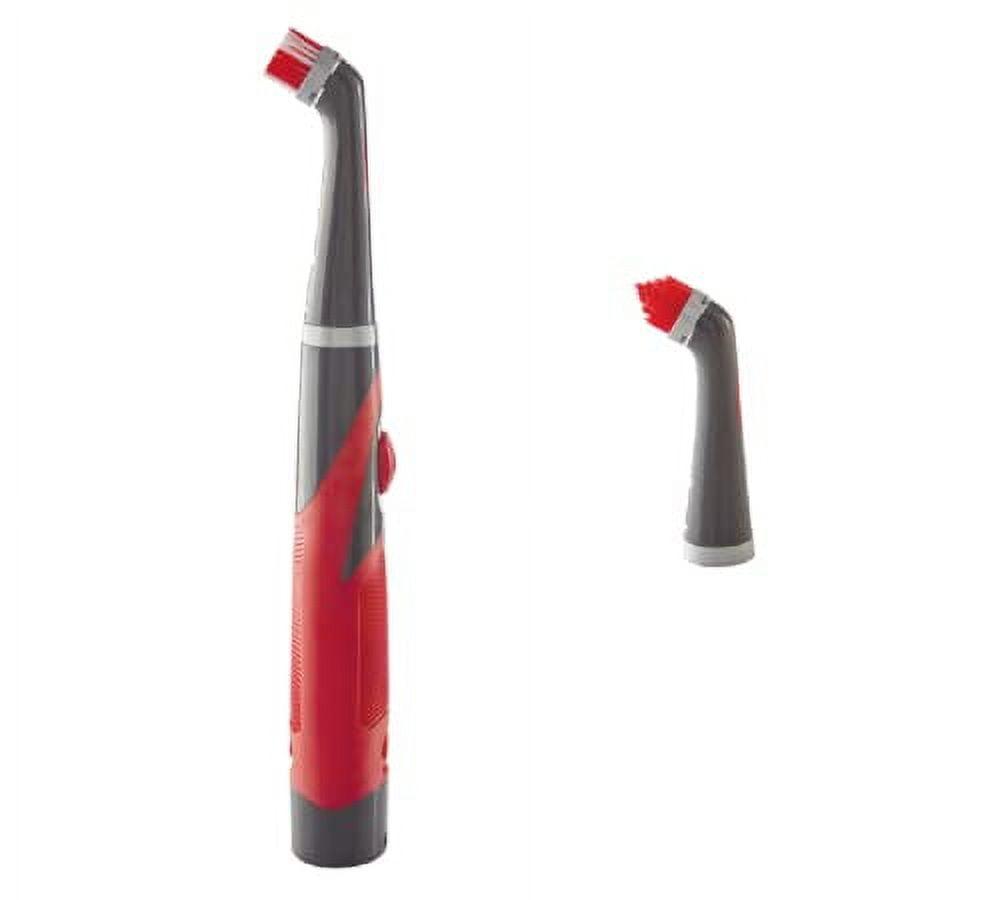 Rubbermaid Power Scrubber with 1 All-Purpose Scrubbing Head and 1 Grout Scrubbing Head