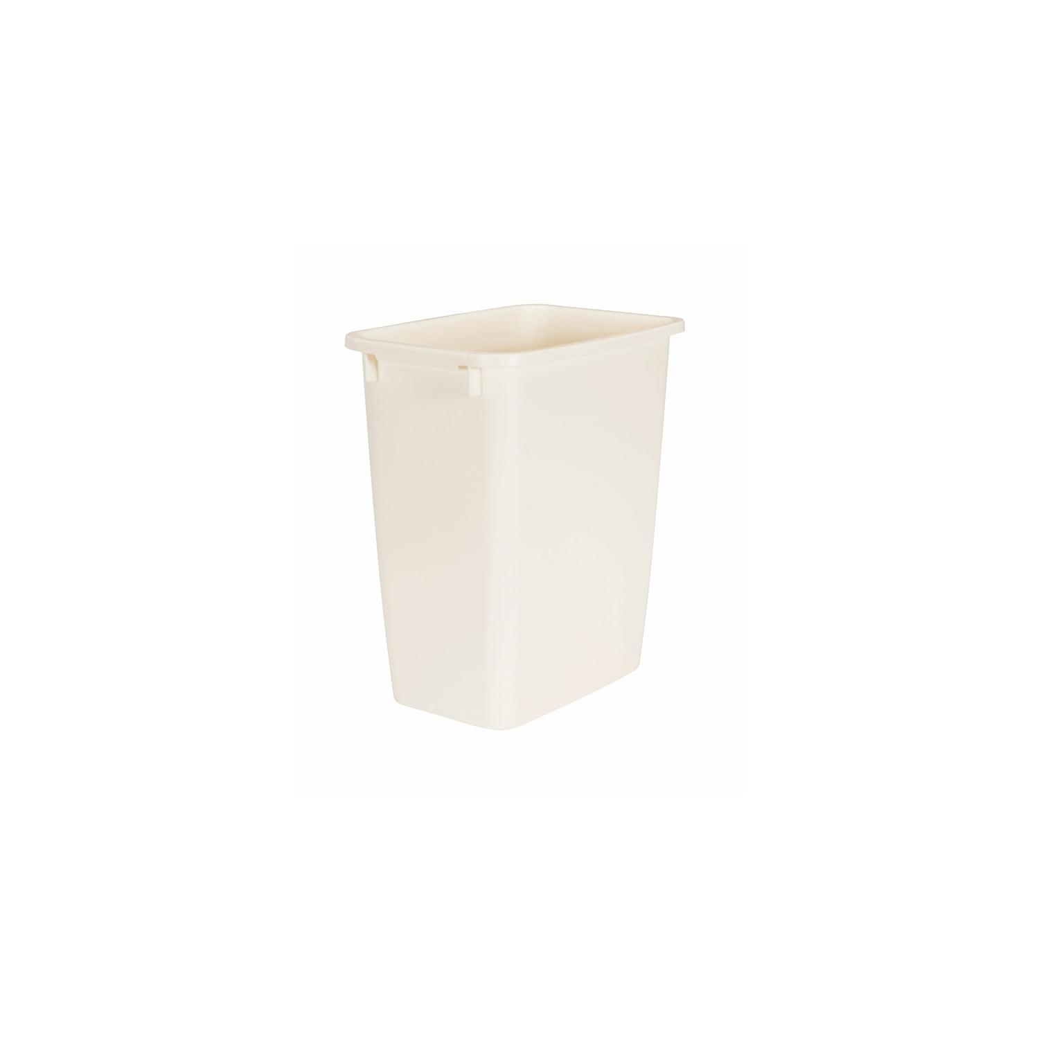 Rubbermaid Commercial Products Rubbermaid 21 Quart Kitchen, Bathroom, and Office Wastebasket Trash Can, Bisque
