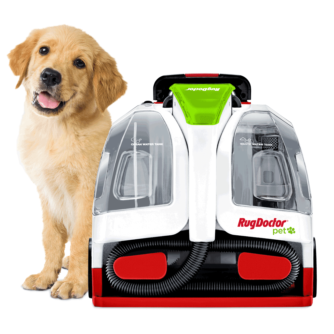 Rug Doctor Pet Portable Spot Cleaner, 2X Suction Power*, Lightweight Pet Carpet Cleaner Machine, Pro-Grade Power Removes Stains & Odors from Rugs, Carpets And Upholstery